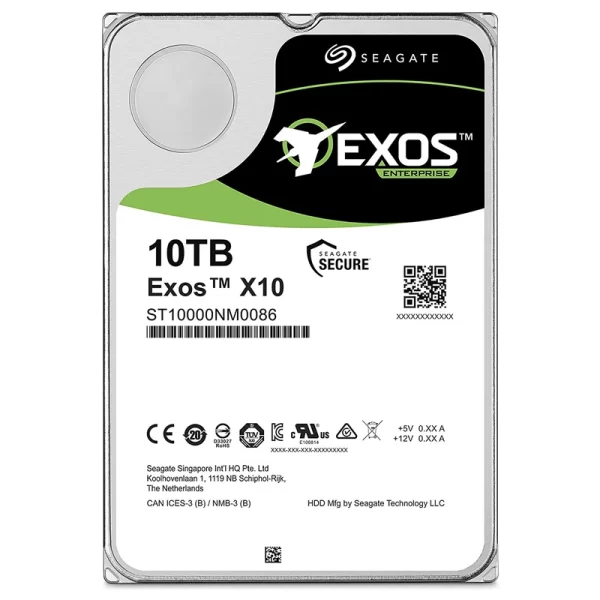 هارد دیسک اینترنال سیگیت 10 ترابایت اگزوز Exos X10